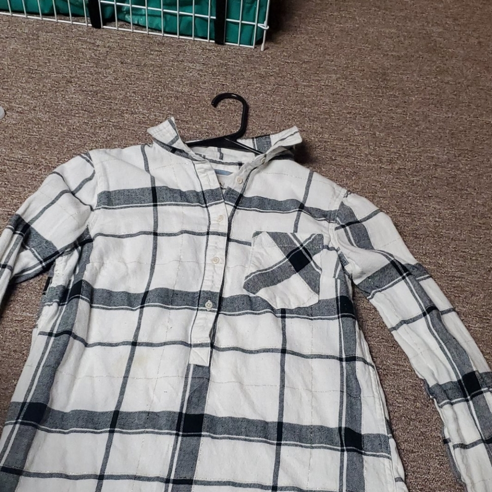 Medium Flannel Button-Up